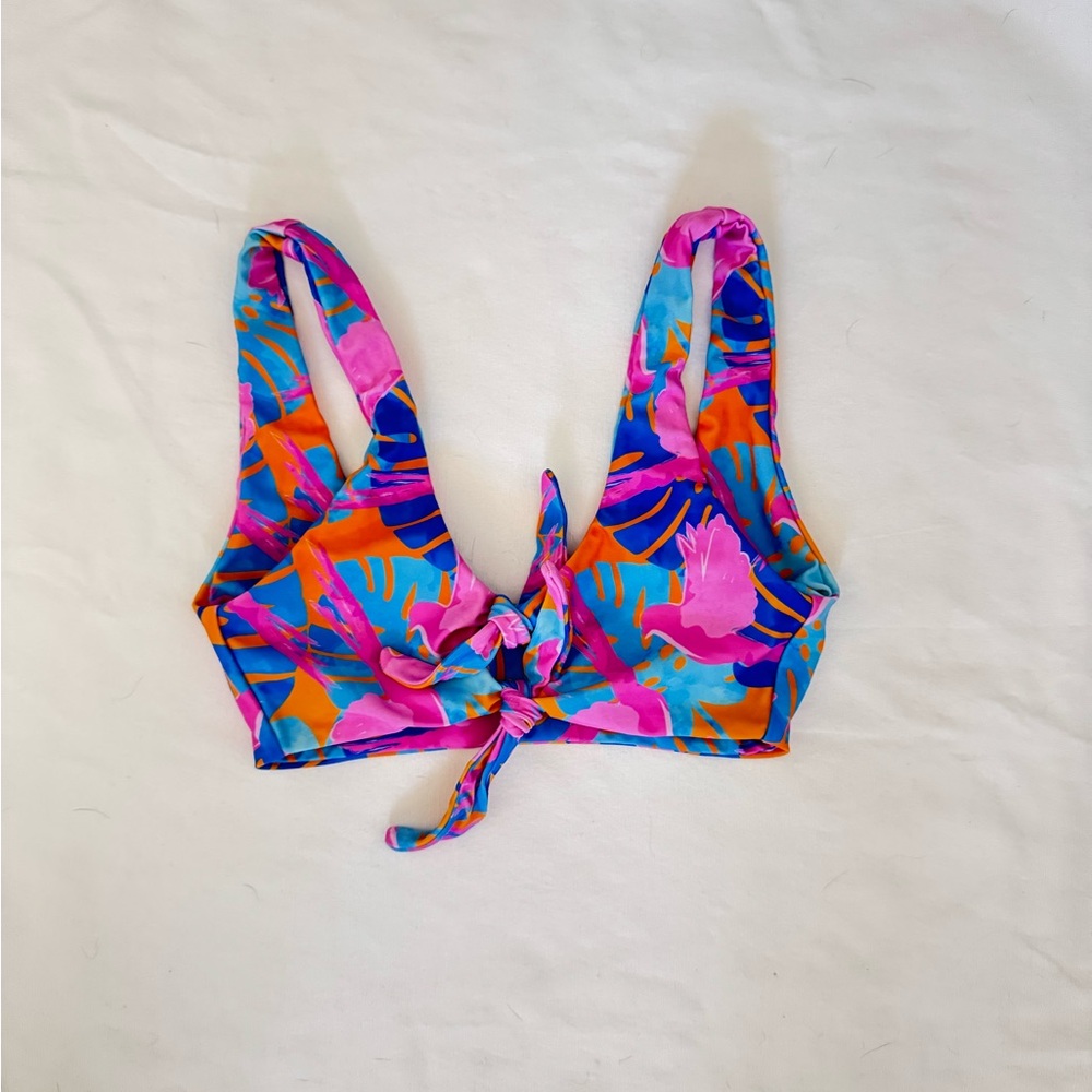 Moana Bikini in Vibrant Pink and Blue